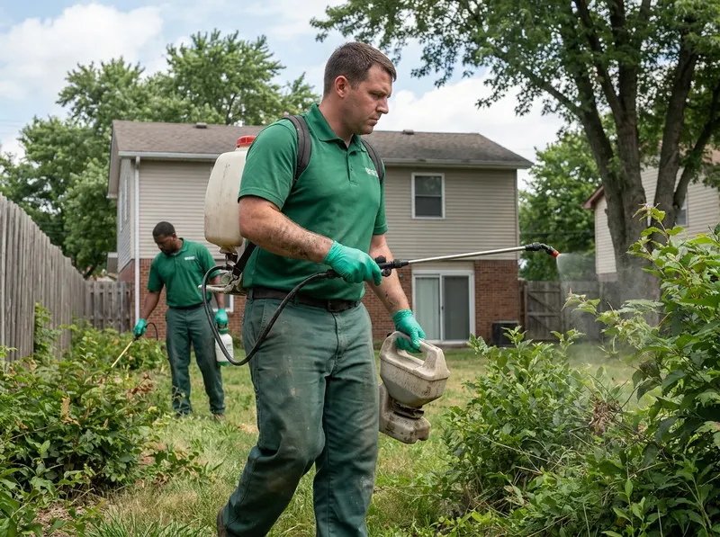 Yard Mosquito and Flea Suppression in Dayton, OH